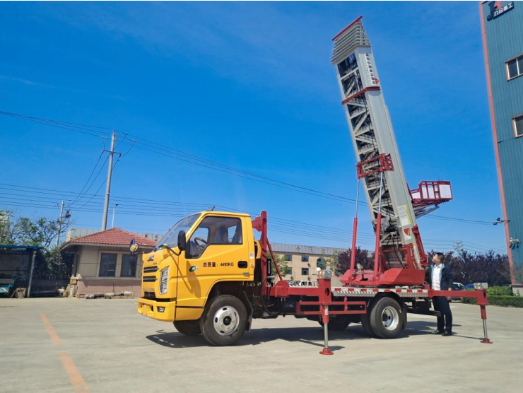 莱城常年租赁32米云梯车